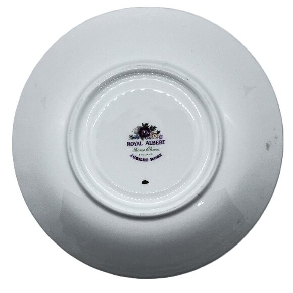 Royal Albert Jubilee Rose Vintage Teacup and Saucer - Picture 9 of 13